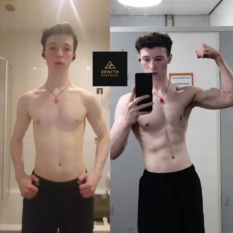 Josh Hughes — Before and After